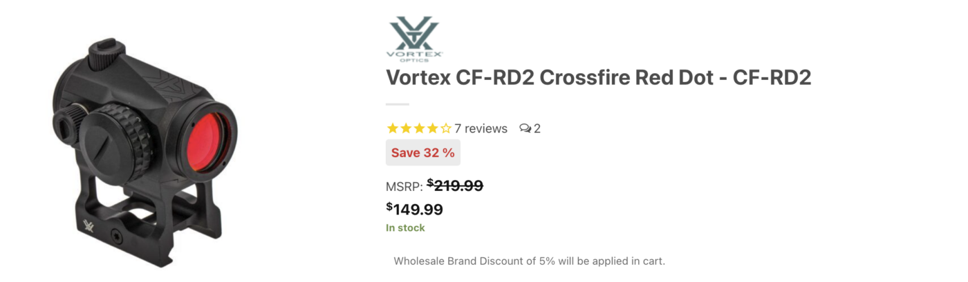 Vortex Crossfire